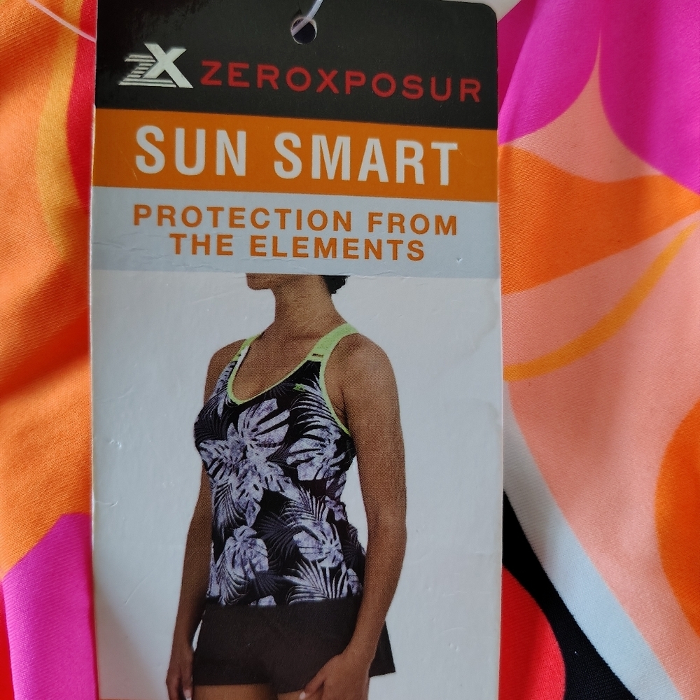 Zeroxposur Sun Smart Top Swimwear XS 6 - Picture 2 of 11